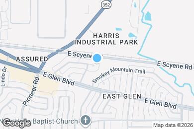 Map image of the property - 1617 Savannah St