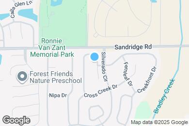 Map image of the property - 2643 Creek Ridge Dr
