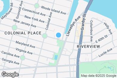 Map image of the property - 414 Delaware Ave