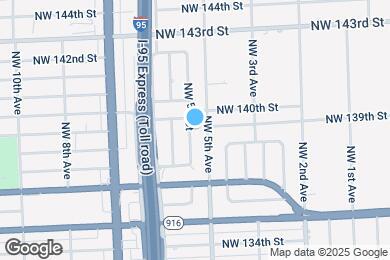 Map image of the property - 13895 NW 5th Ct