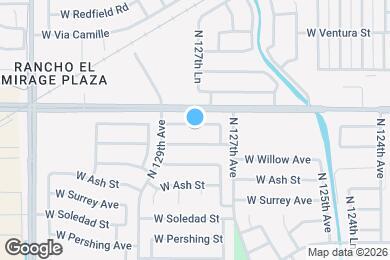 Map image of the property - 12731 W Sharon Dr