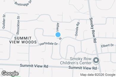 Map image of the property - 8799 Atherton Rd