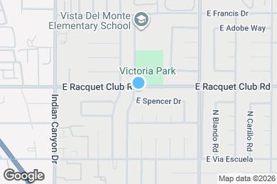 Map image of the property - 601 E Racquet Club Rd