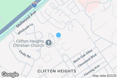 Map image of the property - 729 N Hite Ave