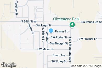 Map image of the property - 745 SW Panner St