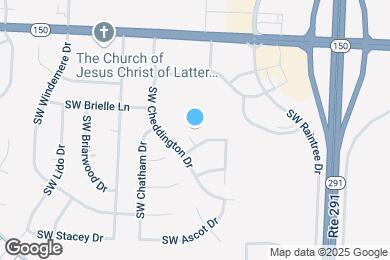 Map image of the property - 220 SW Chartwell Cir