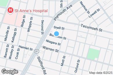 Map image of the property - 73 Buffinton St