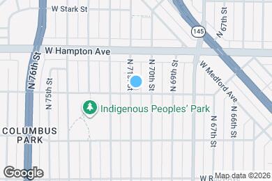 Map image of the property - 4712 N 71st St