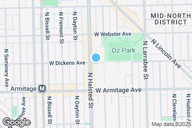Map image of the property - 747 W Dickens Ave