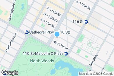 Map image of the property - 140 W 112th St