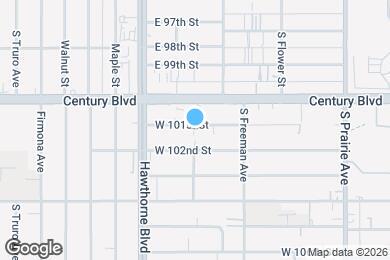 Map image of the property - 4258 W 101st St