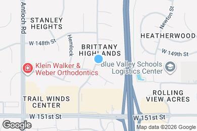Map image of the property - 8029 W 149th St