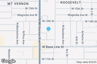 Map image of the property - 1303 Turrill Ave