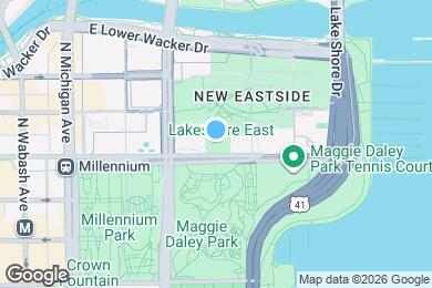 Map image of the property - 340 E Randolph St