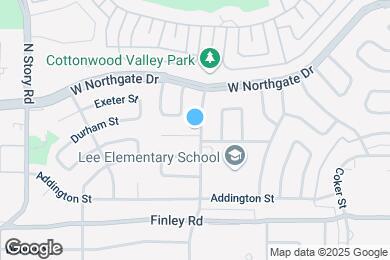 Map image of the property - 1703 Carlisle St