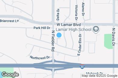 Map image of the property - 1805 W Cedar Elm Dr