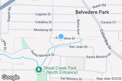 Map image of the property - 2995 Pasadena Dr