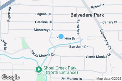 Map image of the property - Room in House on Pasadena Dr