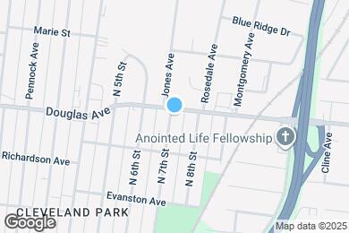 Map image of the property - 1219 N 7th St