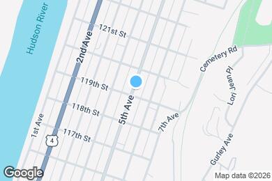 Map image of the property - 702 5th Ave