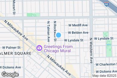 Map image of the property - 2572 W Lyndale St