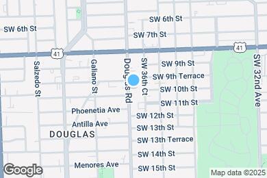 Map image of the property - 987 SW 37th Ave