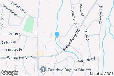 Map image of the property - 629 Durward Dr