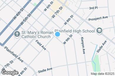 Map image of the property - 821 Central Ave