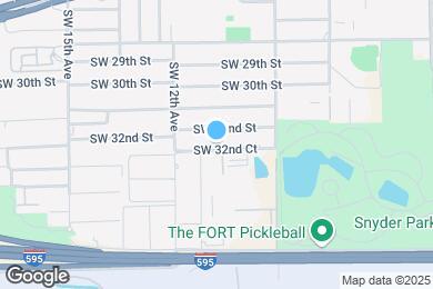 Map image of the property - 1091 SW 32nd Ct