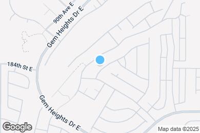Map image of the property - 18530 94th Ave E