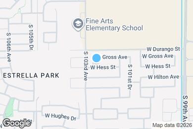 Map image of the property - 10238 W Hess St