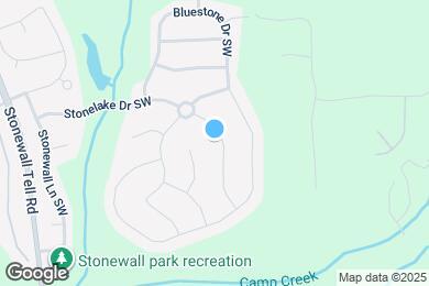 Map image of the property - 6252 Stonelake Dr SW