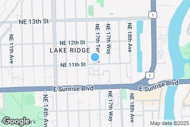Map image of the property - 1713 NE 11th St