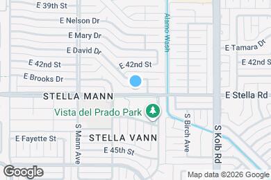 Map image of the property - 6841 E Stella Rd