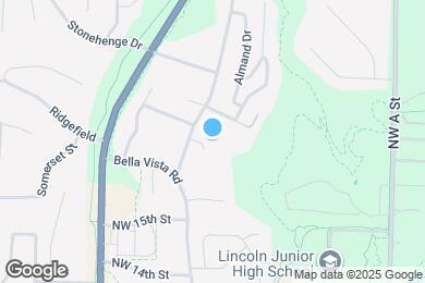 Map image of the property - 602 NW 17th Ct