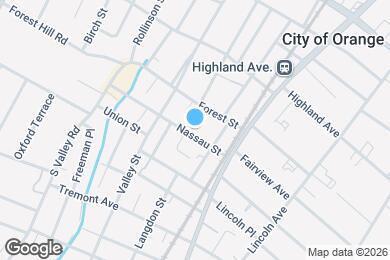 Map image of the property - 579 Nassau St
