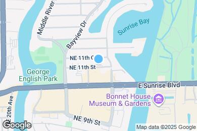 Map image of the property - 2555 NE 11th St