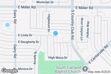 Map image of the property - 2306 High Star Dr