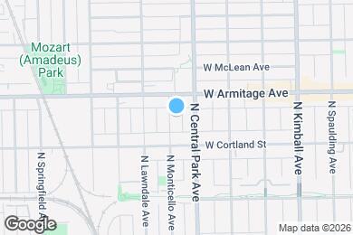 Map image of the property - 1933 N Monticello Ave
