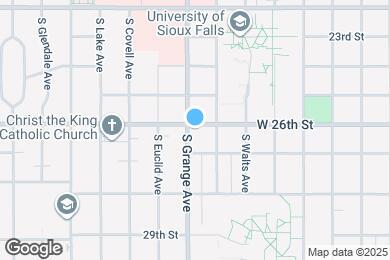 Map image of the property - 1800 S Grange Ave