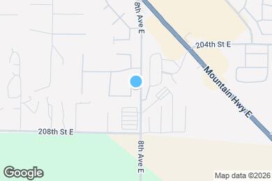 Map image of the property - 20615 7th Ave Ct E