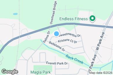 Map image of the property - 132 Sweetmartha Dr