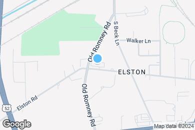 Map image of the property - Elston Point