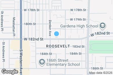 Map image of the property - 18138 S Dalton Ave