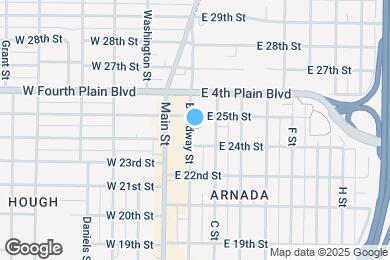 Map image of the property - Hudson West Apartments