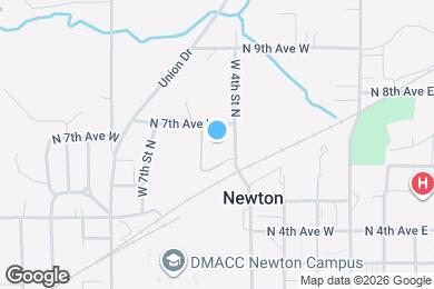 Map image of the property - 604 W 4th St N