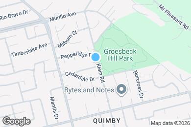 Map image of the property - 3491 Clover Oak Dr