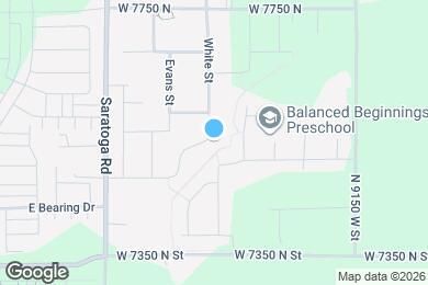 Map image of the property - 1369 White St