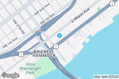 Map image of the property - 2400 Brickell Ave