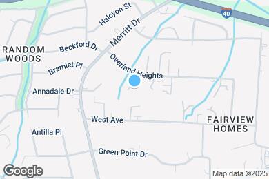 Map image of the property - 3919 Overland Hts